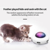 Electronic UFO Cat Turntable Toy