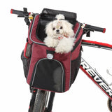Pet Bike Basket Carrier Backpack – Detachable Travel Bag