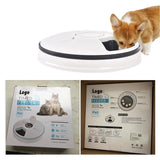 6-Meal Automatic Pet Feeder – Timed Portion Control System