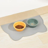Anti-Overflow Silicone Pet Feeding Mat – Waterproof & Non-Slip
