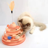 Triple Disc Interactive Cat Toy