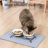 Silicone Pet Feeding Mat – Waterproof Non-Slip Bowl Pad