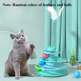 Triple Disc Interactive Cat Toy