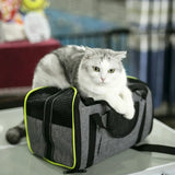 Airline Approved Soft-Sided Pet Travel Carrier Bag  Description: