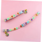 Floral Reflective Pet Harness Set