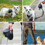 Multifunction Dog Training Treat Pouch & Waste Bag Dispenser