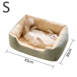 Ultra-Soft Cat & Dog Cushion Bed
