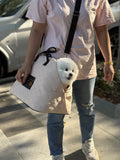 Car Seat Protective Pet Carrier Bag – Shoulder Handbag Style