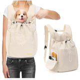 Large Capacity Pet Chest Backpack Carrier – Outdoor Travel Bag