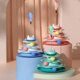 Triple Disc Interactive Cat Toy