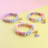 Floral Reflective Pet Harness Set