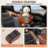 Small Dog Car Armrest Travel Bed – Center Console Seat