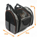 Airline Approved Soft-Sided Pet Travel Carrier Bag  Description: