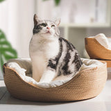 Bamboo Cozy Pet Nest Bed