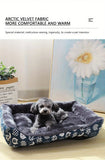 Cozy Plush Pet Sofa Bed