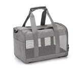 Soft Breathable Pet Carrier Bag with Honeycomb Support Board