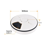 6-Meal Automatic Pet Feeder – Timed Portion Control System