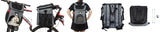 Pet Bike Basket Carrier Backpack – Detachable Travel Bag
