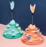 Triple Disc Interactive Cat Toy