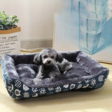 Cozy Plush Pet Sofa Bed