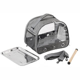 Transparent Pet Backpack Carrier (Breathable Design)