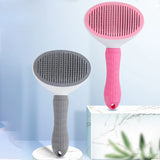 Long Handle Pet Hair Remover Brush – Reusable Grooming Tool