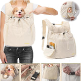 Large Capacity Pet Chest Backpack Carrier – Outdoor Travel Bag
