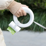 Dual Leash Poop Bag Dispenser Belt