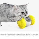 Anti-Overturn Slow Feeder Balance Car – Interactive Treat Dispenser for Dogs & Cats