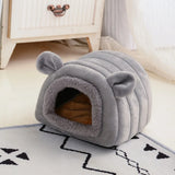 Soft Velvet Hamster Winter Nest House