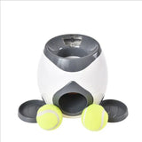 Automatic Food-Dispensing Interactive Tennis Dog Toy Ball