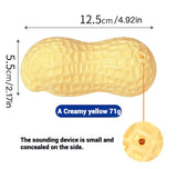 TPR Peanut Squeaky Chew Toy – Vegetable Series for Dogs