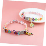 Floral Reflective Pet Harness Set