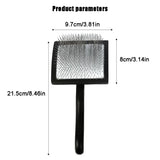 Long Handle Pet Hair Remover Brush – Reusable Grooming Tool