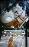 Transparent Pet Trolley Travel Carrier – Rolling Suitcase Cart