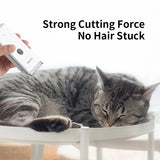Electric Pet Grooming Clippers – Low Noise Professional Trimmer Kit