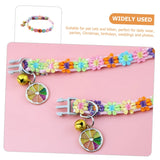 Floral Reflective Pet Harness Set