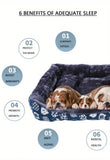 Cozy Plush Pet Sofa Bed