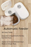 Smart Dual Bowl Pet Feeder – Automatic Timed Meal System