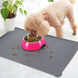 Silicone Pet Feeding Mat – Waterproof Non-Slip Bowl Pad