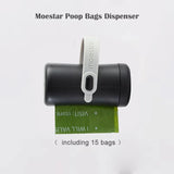 Dual Leash Poop Bag Dispenser Belt