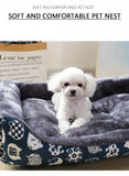 Cozy Plush Pet Sofa Bed
