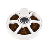 6-Meal Automatic Pet Feeder – Timed Portion Control System