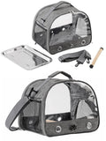 Transparent Pet Backpack Carrier (Breathable Design)