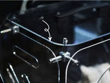 Transparent Pet Trolley Travel Carrier – Rolling Suitcase Cart