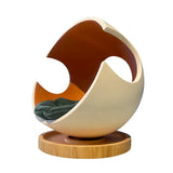 Solid Wood Semi-Enclosed Pet Bed