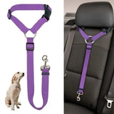 Adjustable Pet Car Safety Belt – Headrest Attachment