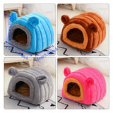 Soft Velvet Hamster Winter Nest House