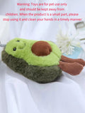 Avocado Plush Dog Toy