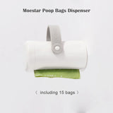 Dual Leash Poop Bag Dispenser Belt